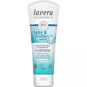 Крем для чувствительной кожи лица Lavera Baby & Kids 75 мл