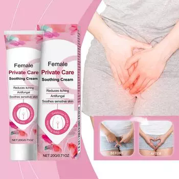 Крем для деликатного ухода за женскими интимными зонами уменьшает дискомфорт. Крем для ухода за интимной зоной помогает уменьшить запах в интимной зоне. One Size розовый