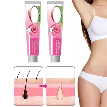 Крем для депиляции, Крем для депиляции для мужчин и женщин, Крем для депиляции лица, подмышек и интимных частей ног, Безупречный крем для депиляции 1pcs