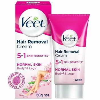 Крем для депиляции Veet Silk & Fresh для нормальной кожи - 50 г БЕСПЛАТНАЯ ДОСТАВКА ПО ВСЕМУ МИРУ