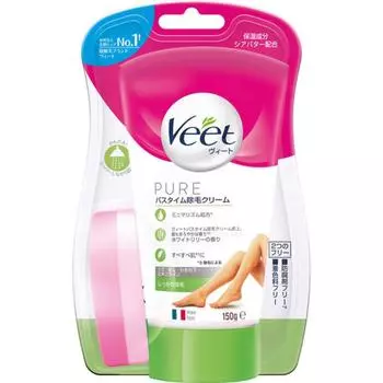 Крем для депиляции Vito Pure Bath Time тщательно удаляет волосы 150г