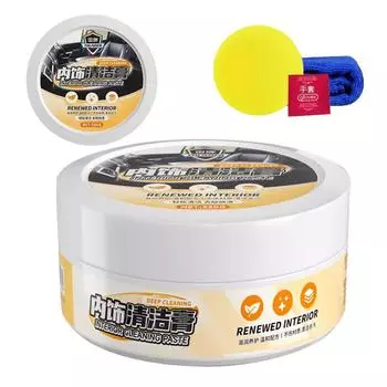 Крем для детализации автомобиля, паста для ухода за кожей автомобиля, 330 г, воск для ухода за салоном автомобиля, запасные части для салона CHINA