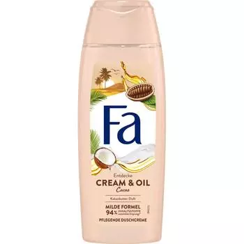 Крем для душа и масло Fa Coconut Cocoa Butter 250 мл