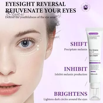 Крем для глаз от темных кругов и отечности Увлажняющий восстанавливающий крем для глаз Уменьшает мелкие морщины Осветляет восстанавливающий крем для глаз для ежедневного использования 20g