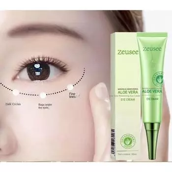 Крем для глаз с алоэ Уход за кожей вокруг глаз Защита от мешков под глазами 30g