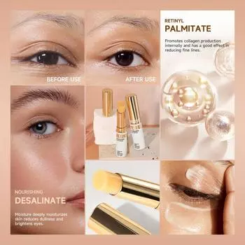 Крем для глаз с ретинолом и керамидами, укрепляющий восстанавливающий крем для глаз Fine Line