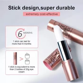 Крем для глаз с ретинолом, карандаш для удаления темных кругов, мешков под глазами, против морщин, против отечности, уменьшает тонкие линии, увлажняющий уход за кожей вокруг глаз розовый