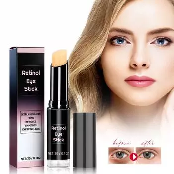 Крем для глаз с ретинолом Крем-стик для глаз с ретинолом Крем для глаз для осветления темных кругов, отечности, морщин и мешков под глазами Крем-стик для глаз1 шт. One Size