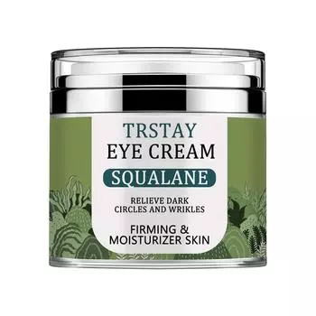 Крем для глаз со скваланом Устранение мешков под глазами Отечность Темные круги Отбеливание Увлажнение Уход за кожей вокруг глаз Уход за лицом 5g