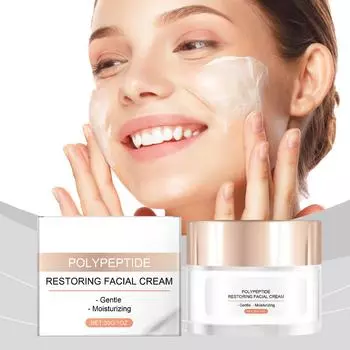 Крем для глубокого увлажнения с керамидами Смягчает кожу лица Сужает поры Увлажняет Нежный увлажняющий укрепляющий крем