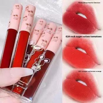 Крем для губ Velvet Rose с длительным матовым эффектом, не выцветает, усиливает естественный тон, весна-лето, бьюти-эссенциалист 1#