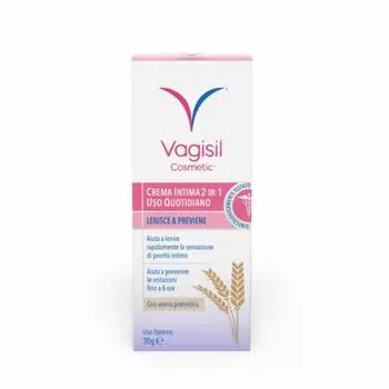 Крем для интимной гигиены Vagisil 2 в 1 для ежедневного использования 30 г