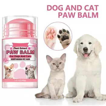 Крем для когтей домашних животных 40 г. Крем против высыхания и увлажнения для кошек и собак. Универсальный двойной крем для нежных когтей. One Size