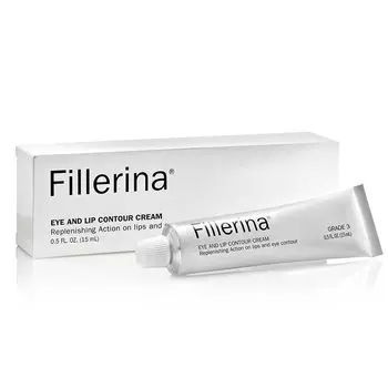 Крем для контура глаз и губ Fillerina, класс 3, уход за кожей вокруг глаз и рта, против старения, 15 мл, 1 флакон