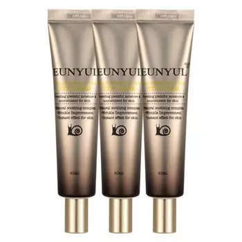 Крем для кожи вокруг глаз Eunyul Snail Intensive Facial Care 40g*3Pcs