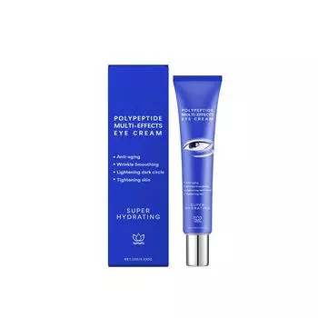 Крем для кожи вокруг глаз, глубоко сокращающий морщины и укрепляющий кожу. Уменьшает мелкие морщины. Разглаживает и подтягивает кожу. Уменьшает усталость. Глубоко увлажняет и действует в течение длительного времени. One Size синий