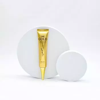 Крем для кожи вокруг глаз Leverage Heeyul 24K Gold Eye Cream – антивозрастной и осветляющий уход (40мл)