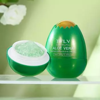 Крем для кожи вокруг глаз с алоэ вера, увлажняющий и укрепляющий, против морщин, для всех типов кожи, увлажняющая эссенция для кожи вокруг глаз 28 г x 1 флакон