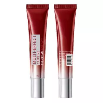 Крем для кожи вокруг глаз с кофеином от темных кругов и отечности Крем для кожи вокруг глаз с кофеином Сыворотка для кожи вокруг глаз от отечности Мешки Морщины Тонкие линии Темные круги One Size красный