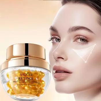 Крем для кожи вокруг глаз с ретинолом, увлажняющий и укрепляющий, для всех типов кожи, 35 г x 1 флакон