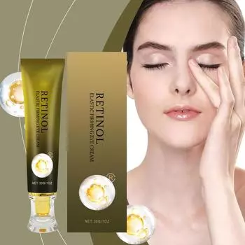 Крем для кожи вокруг глаз с ретинолом, подтягивает и нежно питает кожу вокруг глаз, осветляет мелкие морщинки и подтягивает кожу вокруг глаз