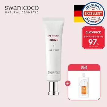 Крем для кожи вокруг глаз Swanicoco Swanicoco Season 2 Peptine Biome 30 мл + бесплатная витаминная эссенция 10 мл [эффект улучшения на 5 дней] PEPBIOME IPEPSKIN LOTION POUCH/20