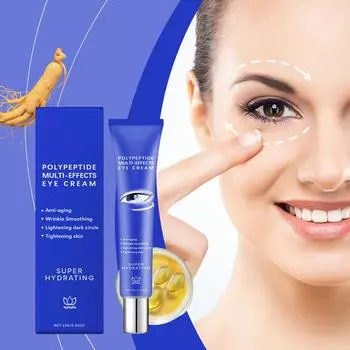 Крем для кожи вокруг глаз, уменьшающий глубокие морщины и укрепляющий кожу. Уменьшает мелкие морщины, разглаживает и подтягивает кожу, снимает усталость, глубоко увлажняет и действует в течение длительного времени. One Size синий