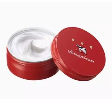 Крем для красоты Cow Brand 80 г увлажняющий ингредиент молочное масло содержит сквалан 1 банка [красная коробка]