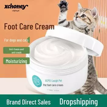 Крем для лап домашних животных: Увлажняющий уход и восстановление сухих, потрескавшихся подушечек лап у кошек и собак Universal