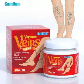 Крем для лечения варикозного расширения вен Сумифун улучшает кровообращение 20 г