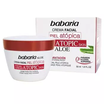 Крем для лица Babaria Aloe Vera для атопической кожи 0% 50 мл