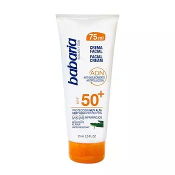 Крем для лица Babaria Spf50 Алоэ Вера водостойкий 75мл