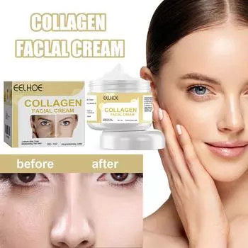 Крем для лица Collagen Fading Fine Line Cream Осветляющий, нежный, увлажняющий, смягчающий и увлажняющий крем для кожи лица 30g