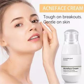 Крем для лица от прыщей, нежный питательный и осветляющий следы от прыщей на лице и синие прыщи, для удаления закрытых комедонов
