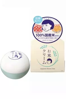 Крем для лица Pore Nadeshiko Rice Cream Сухая кожа Поры Увлажнение Пушистость Упругость Домашние ингредиенты, полученные из риса Крем для лица 30 г 100%
