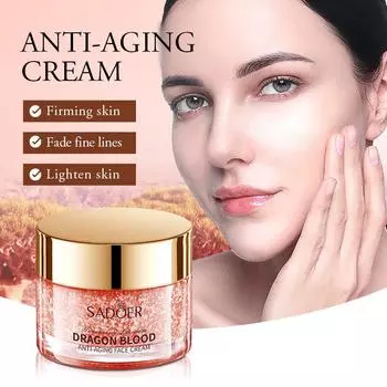 Крем для лица Reishi Dragon Blood, увлажняющий крем против морщин для питания и сияния кожи 50g