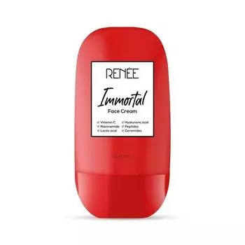 Крем для лица RENEE Immortal All-in-One — осветляет, восстанавливает кожу, уменьшает пятна и мелкие морщины благодаря витамину С и ниацинамиду