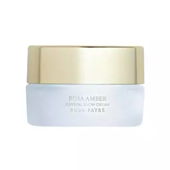 Крем для лица Rosa Fair Rosa Amber Crystal Snow Cream 50 г с ферментированным ирисом и ухаживающим эффектом, оригинальный японский продукт