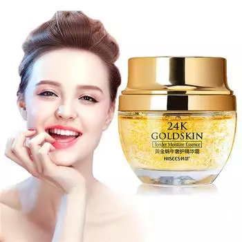 Крем для лица с 24-каратным золотом и улиткой для ухода за сухой кожей, осветляющий коллагеновый крем против морщин, антивозрастной отбеливающий увлажняющий крем