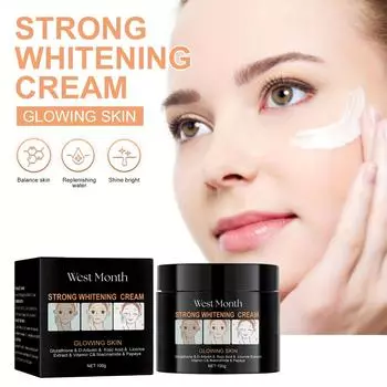 Крем для лица с глутатионом, ниацинамидом и витамином С. Крем для ухода за кожей лица, эффективно омолаживает кожу, выравнивает тон кожи, сохраняет кожу увлажненной и гладкой. 100g