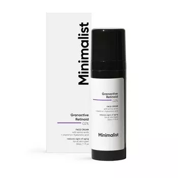 Крем для лица с Гранактивным ретиноидом (30 мл), Granactive Retinoid 02% Face Cream, Minimalist
