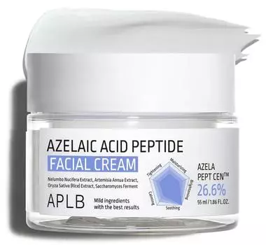 Крем для лица с пептидами азелаиновой кислоты APLB 55 мл #55ml 1PCS