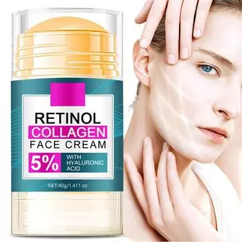 Крем для лица с ретинолом уменьшает мелкие морщины, подтягивает и восстанавливает гладкую и нежную кожу One Size