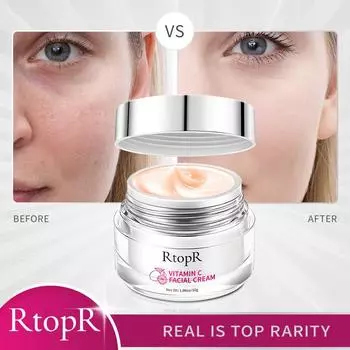 Крем для лица с витамином С, увлажняющий уход за кожей, антивозрастной увлажняющий крем для лица с витамином С 1pcs