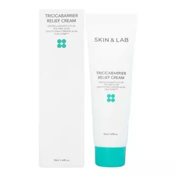 Крем для лица SKIN&LAB восстанавливающий, увлажняющий, с экстрактами центеллы азиатской и чайного дерева 50 мл