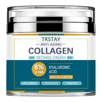 Крем для лица Smooth Face Cream для ухода за кожей лица и тела с ретинолом, гиалуроновой кислотой, коллагеном - дневной и ночной крем 5g