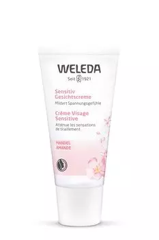 Крем для лица WELEDA с миндалем 30 мл. Базовый крем для лица для чувствительной кожи. Увлажняющие натуральные ингредиенты. Органический [Официальный]