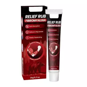 Крем для мышц с согревающим эффектом 20 г Коричневый медведь скелет проникающий крем One Size