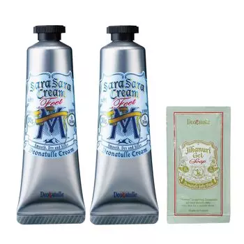 Крем для ног Deonatulle Toe Smooth Cream для ног Naonuri Antiperspirant Cream x 2 x бонус включен [Квази-лекарство] Для мужчин Для мужчин (30г 2) +