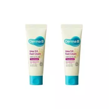 Крем для ног Derma B Urea 9.8, двойной набор (80мл + 80мл)
